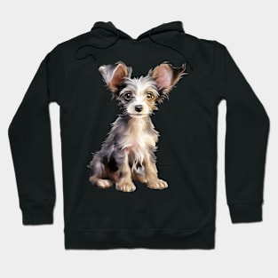 Puppy Chinese Crested Hoodie